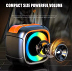 S11 Mini Portable Bluetooth Speaker with Phone Holder and RGB Lights
