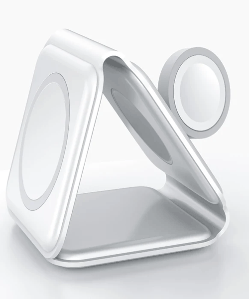 3-in-1 Foldable Magnetic Wireless Charging Station for iPhone, AirPods and Smartwatch