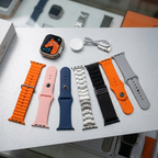 Ultra 2 Smart Watch with 2.01" Display and 7-in-1 Strap Set