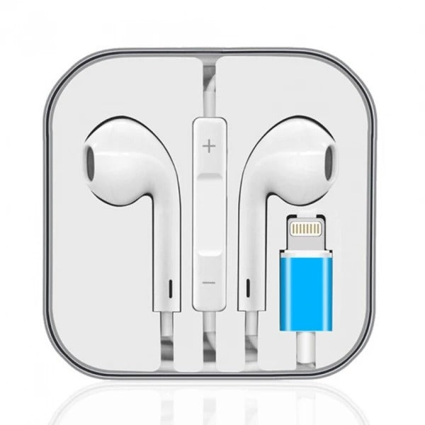 Premium Wired Earphones with Mic, Deep Bass & Storage Case