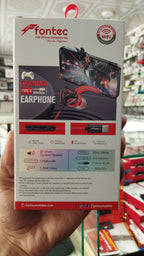 Fontec Arena Type-C Gaming Earphones with Detachable Mic