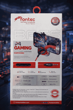 Fontec Arena Gaming Earphones with Detachable Mic 3.5mm