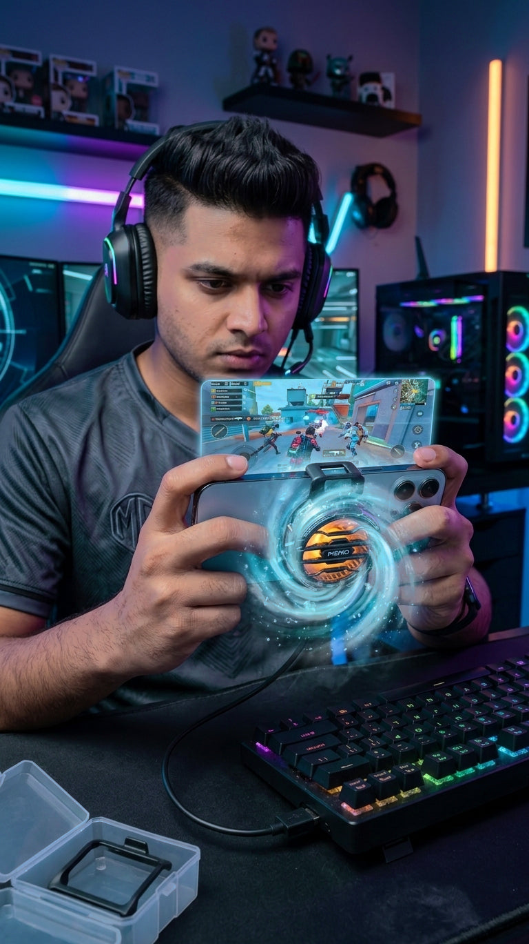 MEMO CX07 15W Magnetic Phone Cooler for Gaming