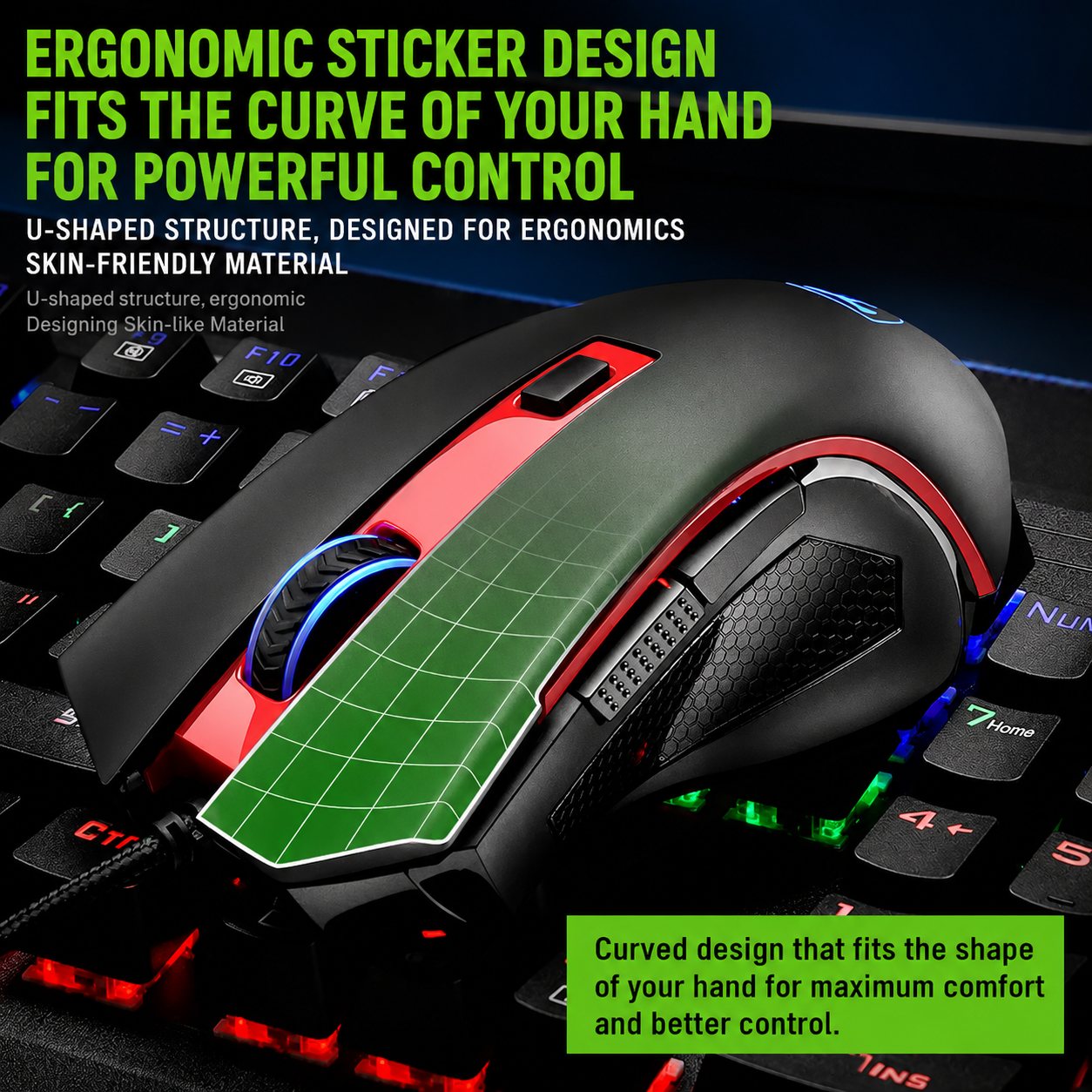 ET Wired Gaming Mouse RGB | Adjustable DPI E-Sports Mouse