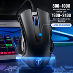 ET Wired Gaming Mouse RGB | Adjustable DPI E-Sports Mouse