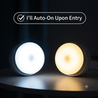360° Magnetic Motion Sensor Light | Auto On/Off | Energy Saving | Home & Cabinet Light Pakistan