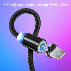 3-in-1 Magnetic Fast Charging Cable for iPhone, Android and USB-C Devices