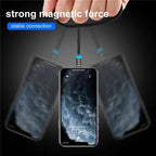 3-in-1 Magnetic Fast Charging Cable for iPhone, Android and USB-C Devices