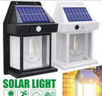 Solar Interaction Wall Lamp Model 888 | Outdoor Waterproof LED Motion Sensor Solar Light