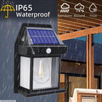 Solar Interaction Wall Lamp Model 888 | Outdoor Waterproof LED Motion Sensor Solar Light