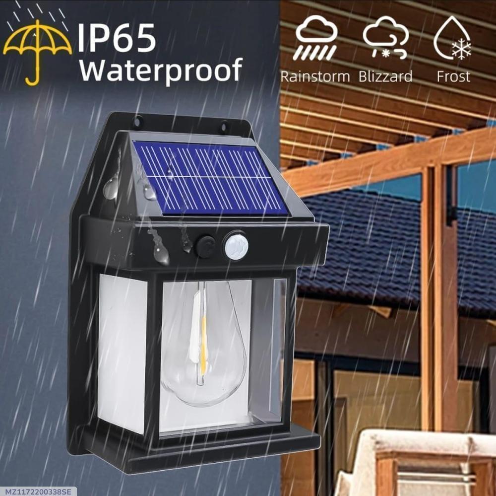 Solar Interaction Wall Lamp Model 888 | Outdoor Waterproof LED Motion Sensor Solar Light