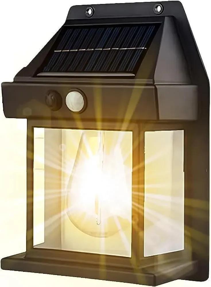 Solar Interaction Wall Lamp Model 888 | Outdoor Waterproof LED Motion Sensor Solar Light