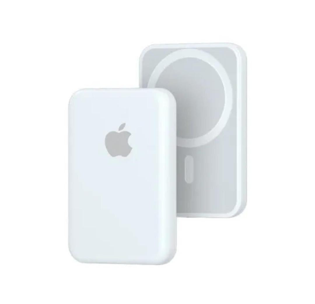 MagSafe Wireless Power Bank 5000mAh – Fast 12W Charging | White