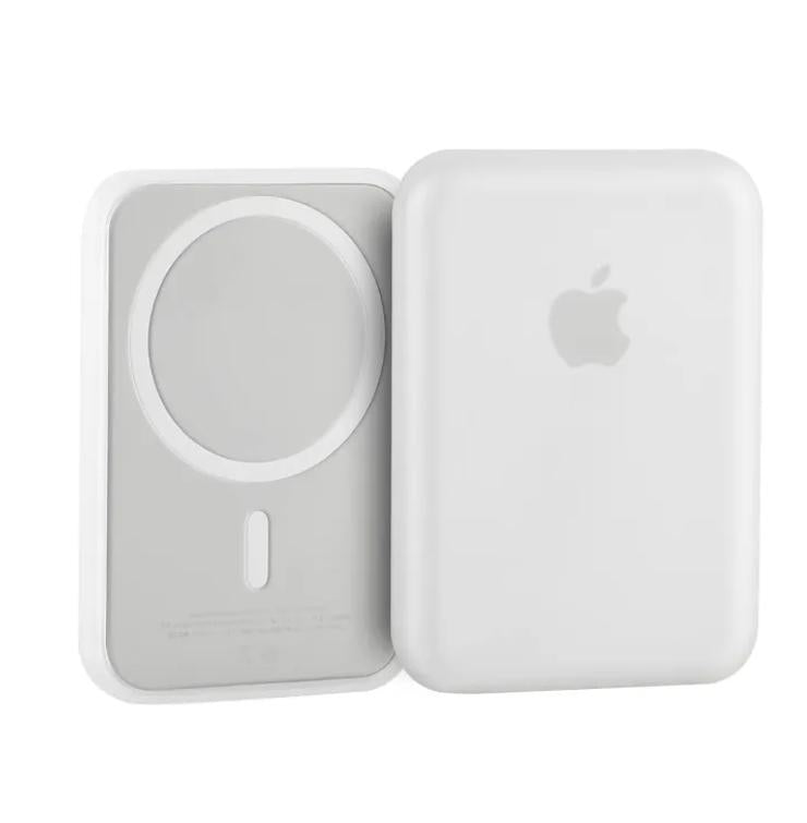 MagSafe Wireless Power Bank 5000mAh – Fast 12W Charging | White