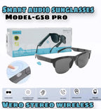 Intelligent Bluetooth Glasses Black | Long Range Audio Gaming Glasses