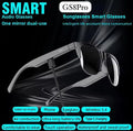 Intelligent Bluetooth Glasses Black | Long Range Audio Gaming Glasses