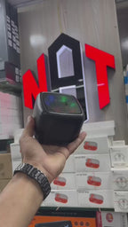 S11 Mini Portable Bluetooth Speaker with Phone Holder and RGB Lights