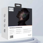 Lelisu LS-258 headphones box back with technical specifications