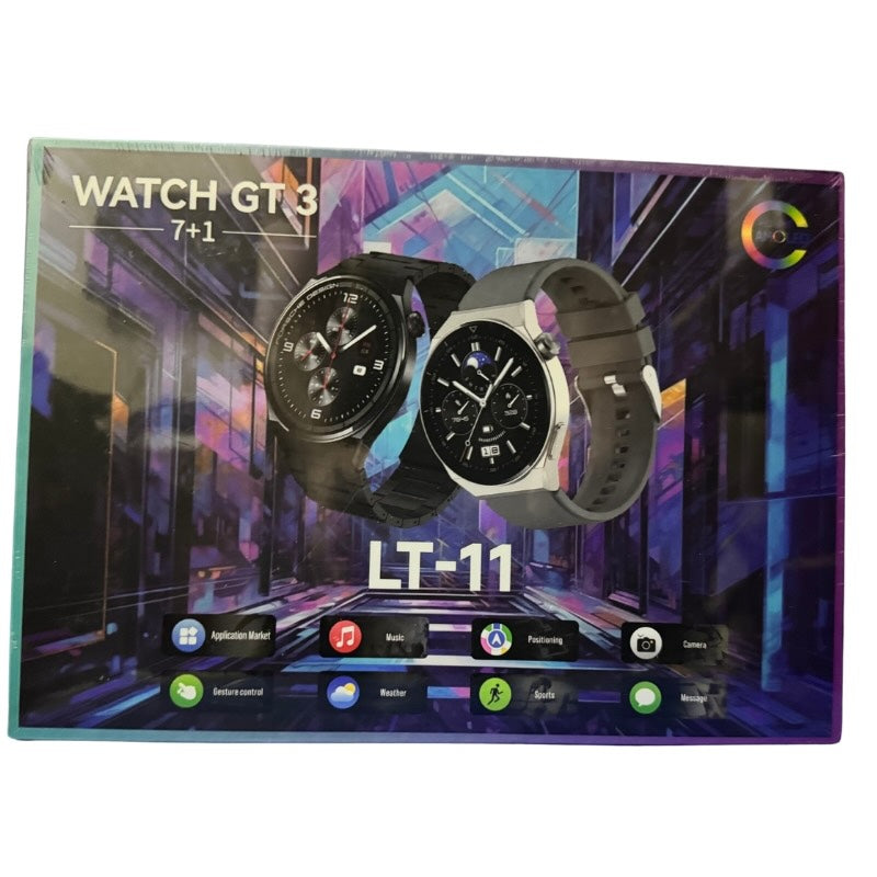 Buy LT-11 GT3 smart watch 7 bands heart rate monitor Pakistan Modernbyt