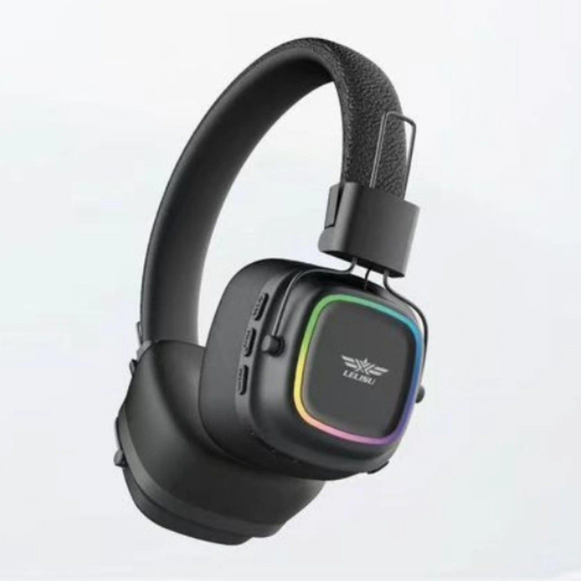 Lelisu LS-258 over ear RGB headphones floating product view