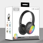 Buy Lelisu LS-257 RGB wireless headphones black Pakistan Modernbyt