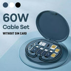 5 in 1 multifunctional cable organizer pocket size portable Pakistan
